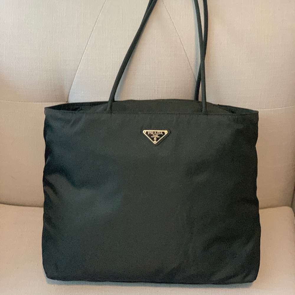Prada black nylon tote shoulder bag *CLEARANCE*